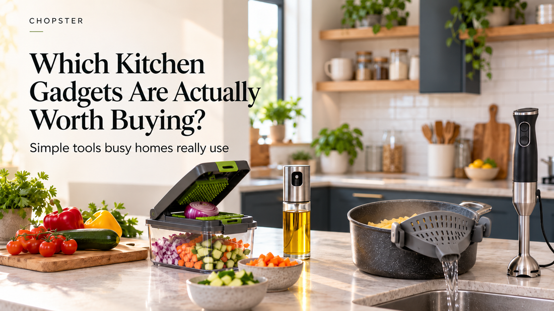 Best kitchen gadgets for UK homes in 2026 from CHOPSTER