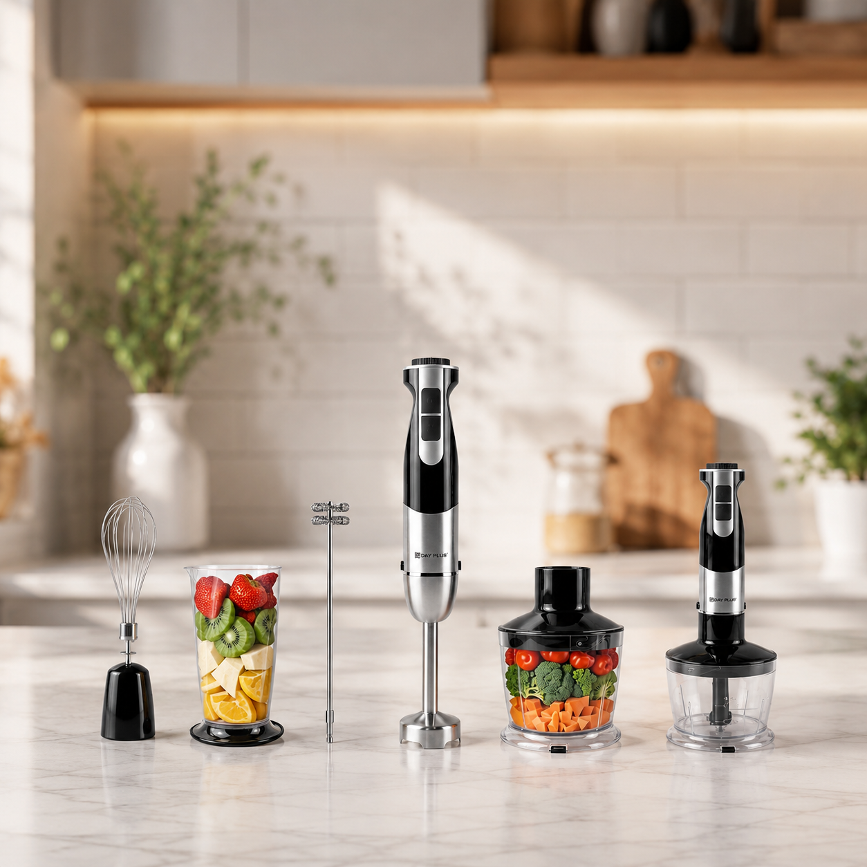 4-in-1 Hand Blender Set