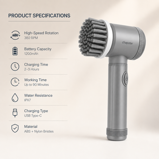 Electric Spin Scrubber
