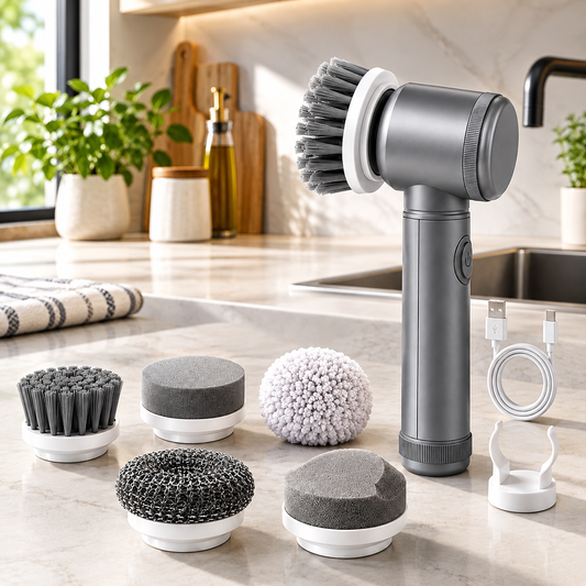 CHOPSTER electric spin scrubber for kitchen sink and surface cleaning