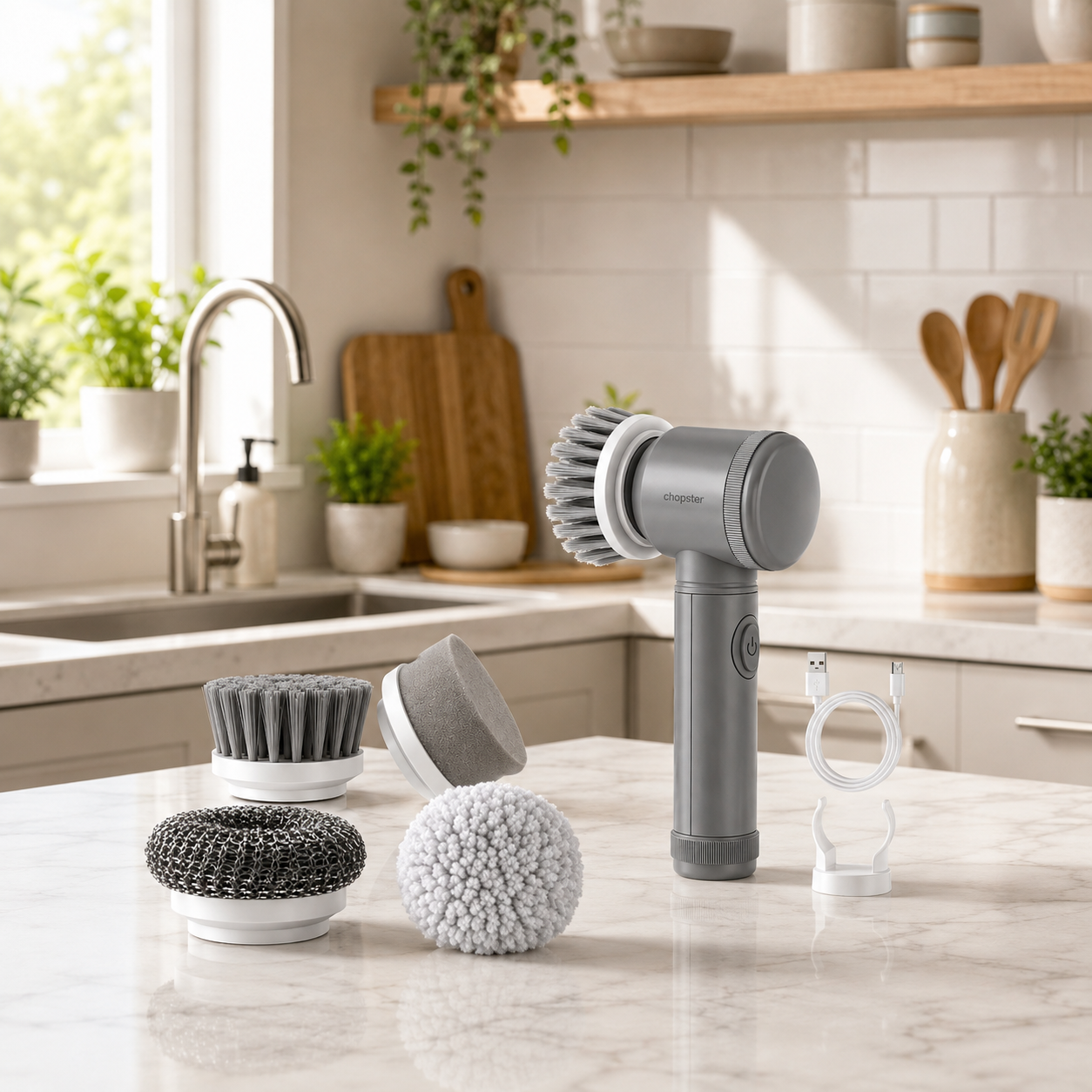 Electric Spin Scrubber
