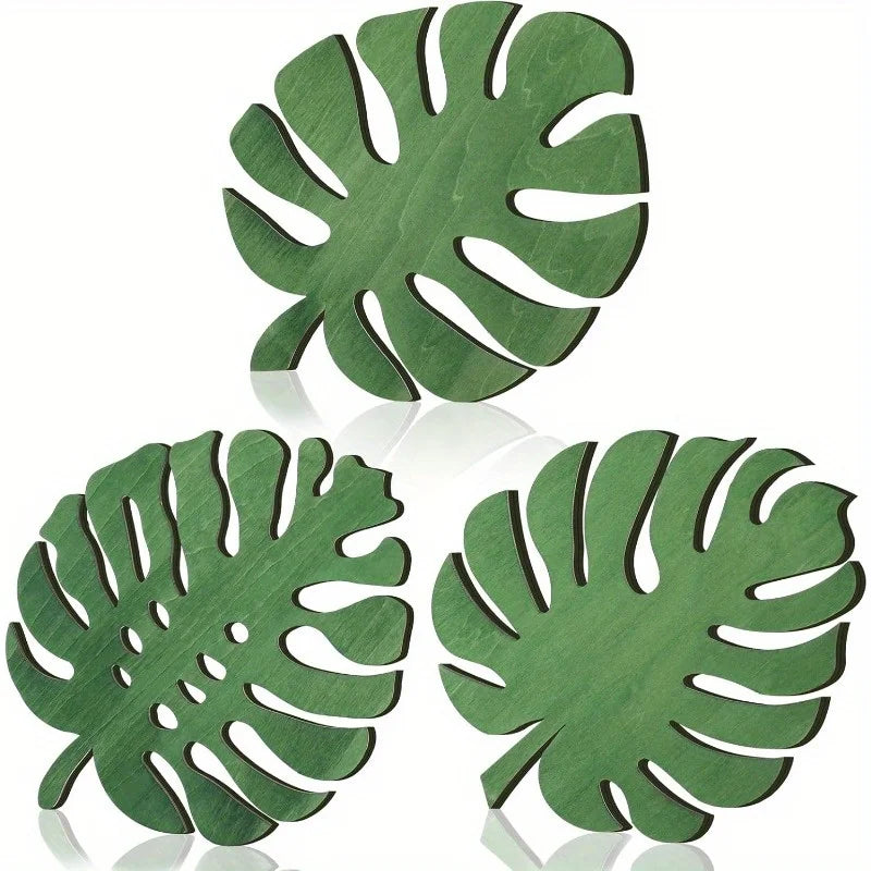 3pcs Wooden Trivet for Hot Pots