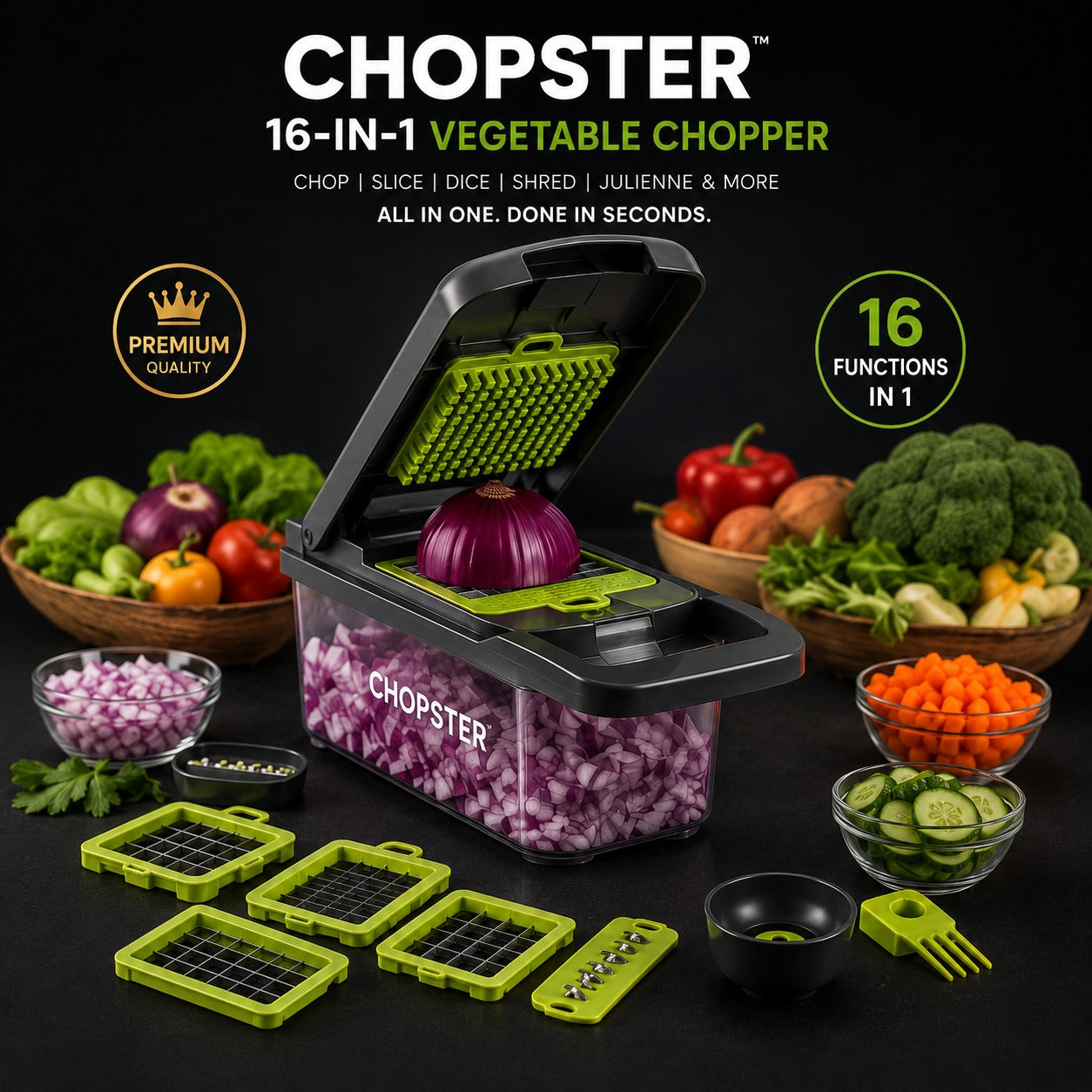 16-in-1 Vegetable Chopper