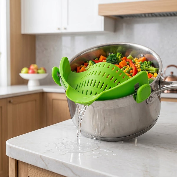 Clip-On Pot Strainer