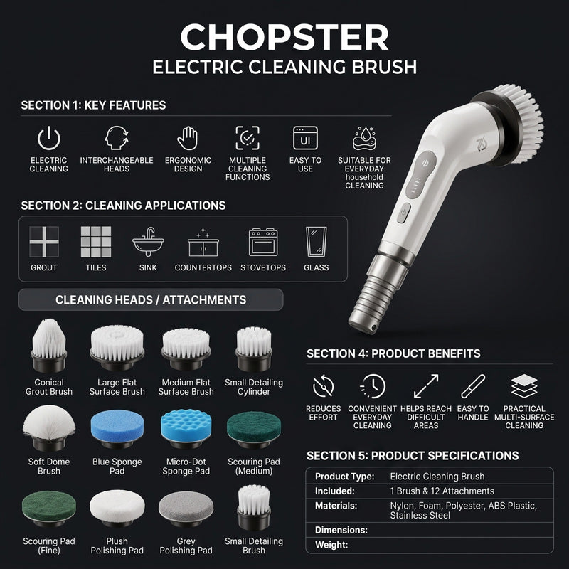 Electric Cleaning brush