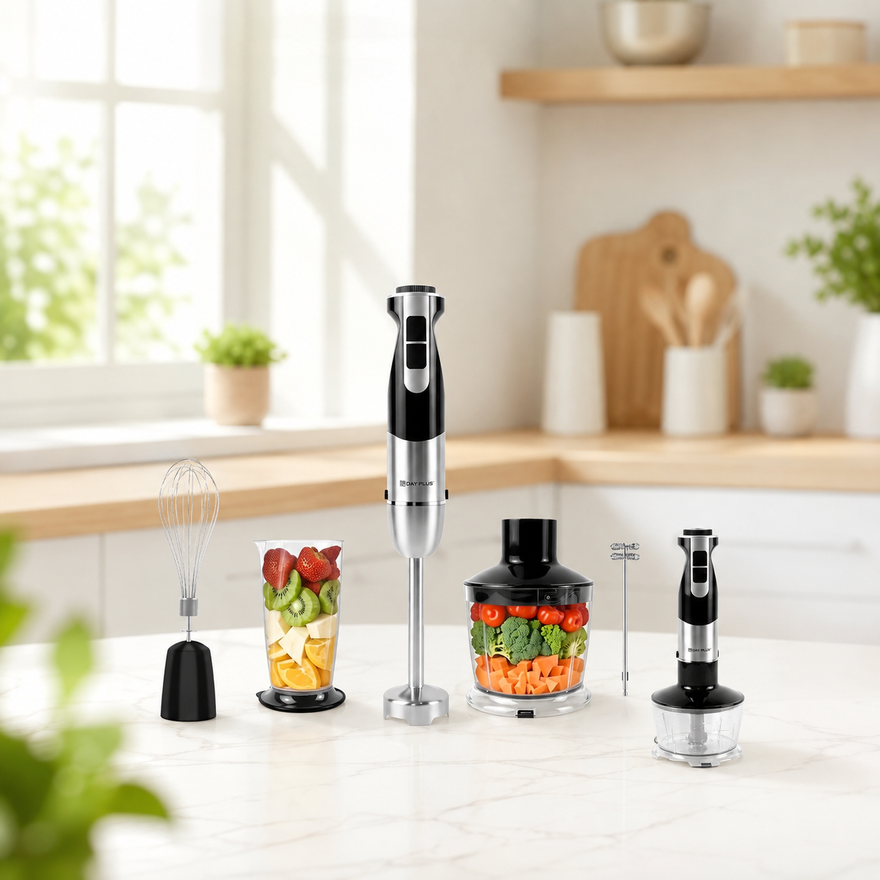 4-in-1 Hand Blender Set