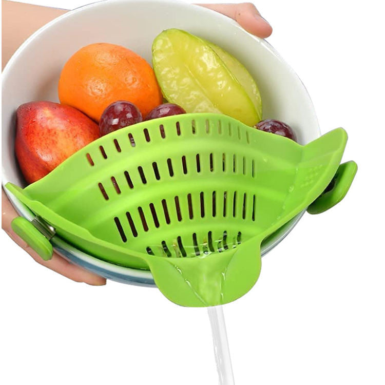 Silicone Clip-On Pot Strainer
