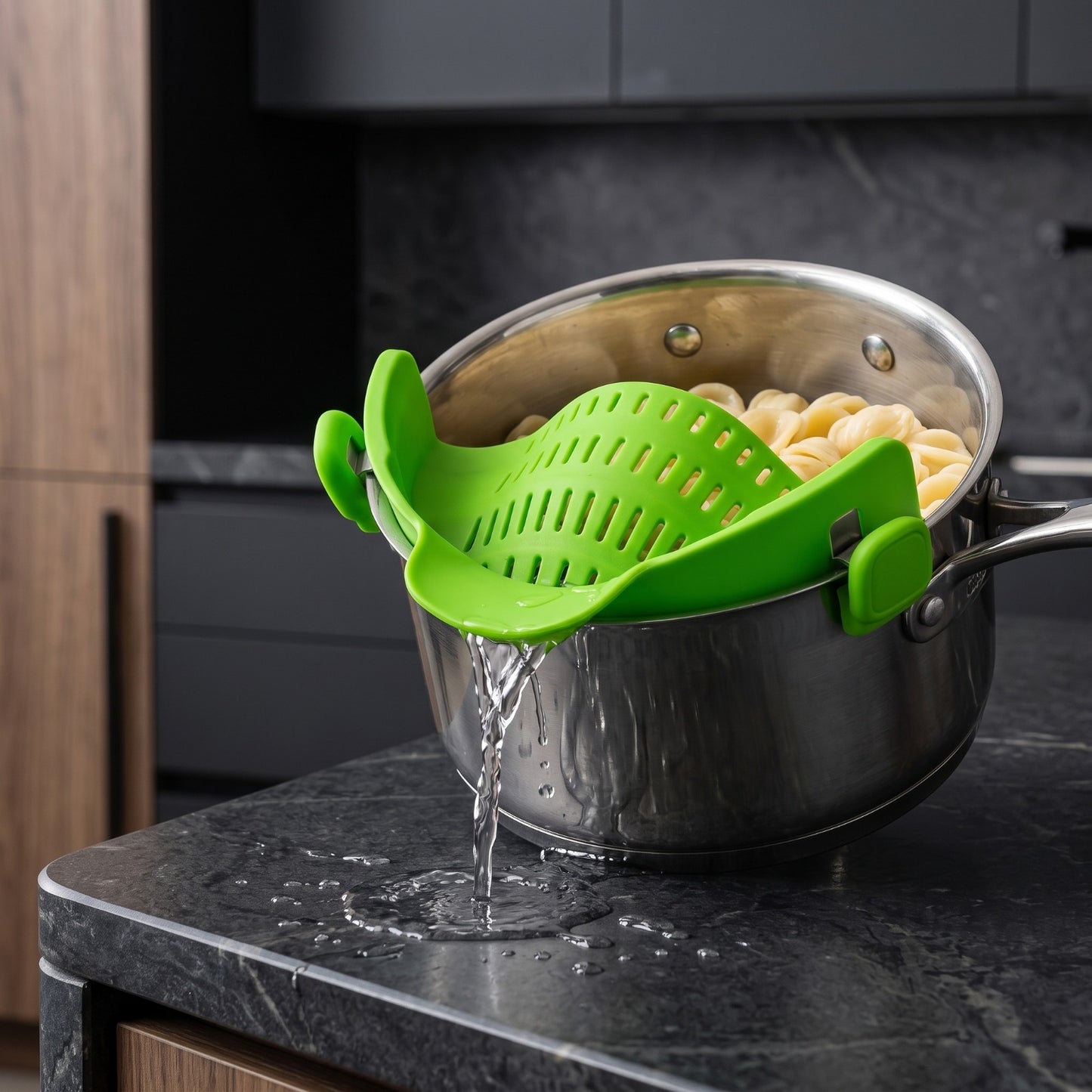 Clip-On Pot Strainer